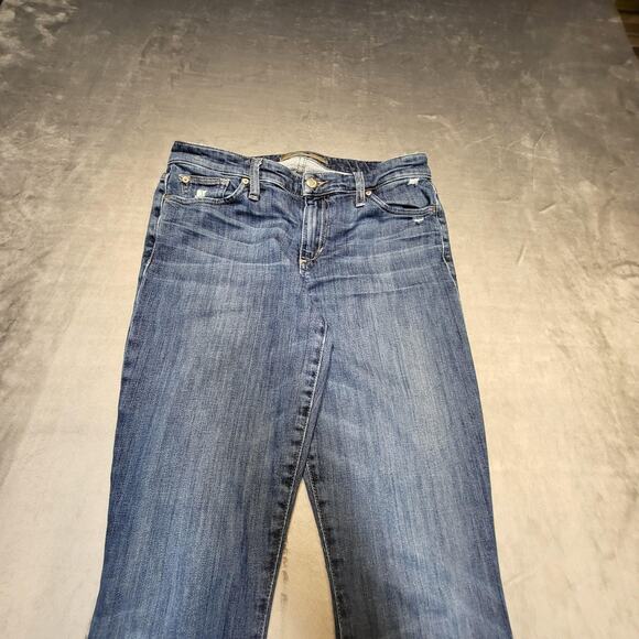 Joe's Jeans Skinny Jeans Womens 29 Blue The Icon Mid Rise Distressed Stretch - Picture 2 of 14